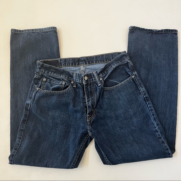 Levi’s Dark Blue Denim 559 34 x 34 Jeans B8/24 - Picture 2 of 10